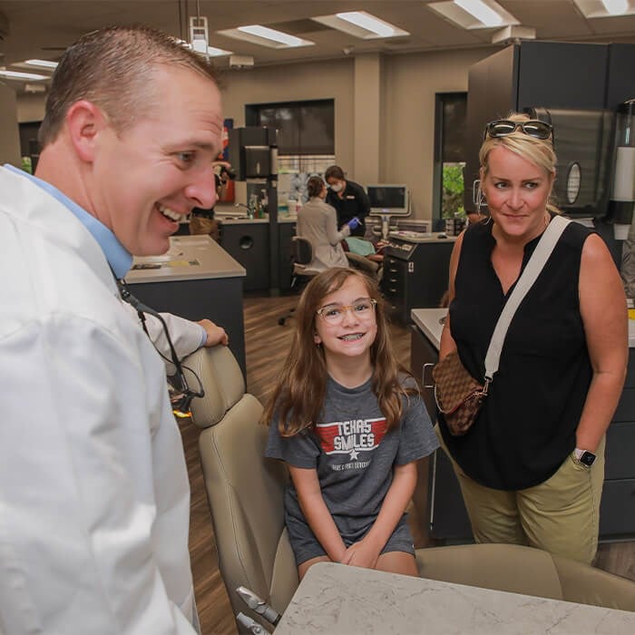 Dr. Hanis with Family of Patients